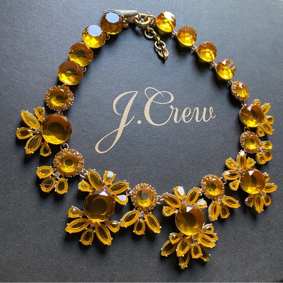 J. Crew Sunshine Crystal Necklace - Picture 5 of 8